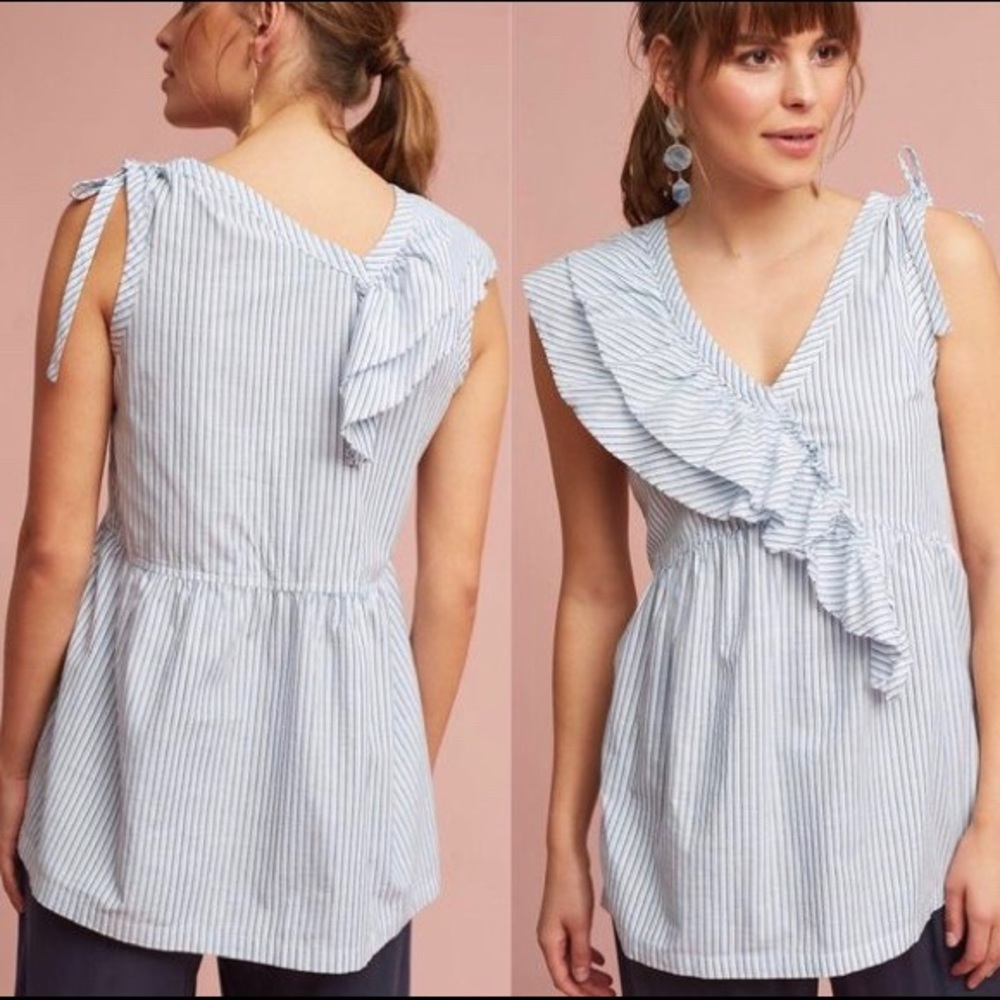 Anthropologie left of center Eveline top Small